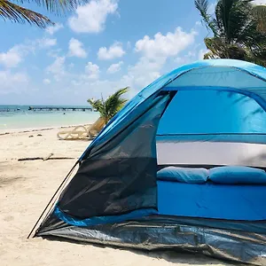 Campsite Camping Lunas Bar, Mahahual